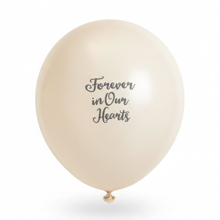 Forever In Our Hearts Balloon 12”