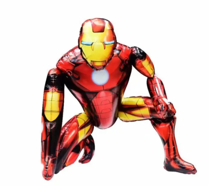 3D Iron Man Air Filled 25" Foil Balloon -KB#68