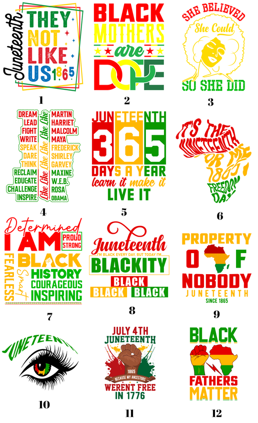 Juneteenth  T- Shirt