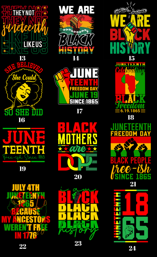 Juneteenth  T- Shirt