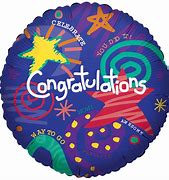 CONGRATULATIONS 61" BALLOON -G15