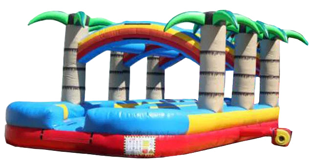 Palm Paradise Dual Lane Slip n Slide