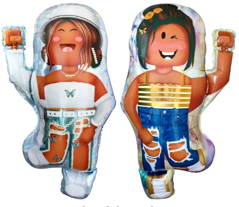 75x45 Roblox Girl Balloon