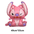 Stitch LILO PINK 19”foil AIR balloon K#79