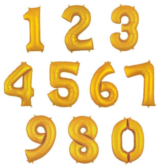 16' Number Balloons
