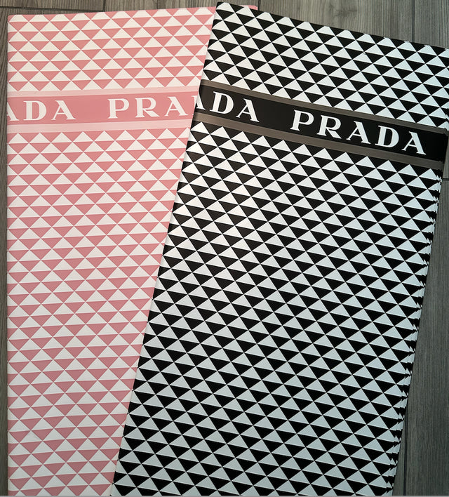 Prada Waterproof Wrapping Paper