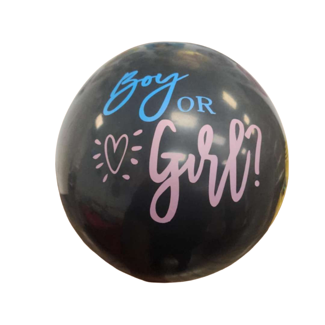 GENDER REVEAL BOY/GIRL 34'BALLOON BS77