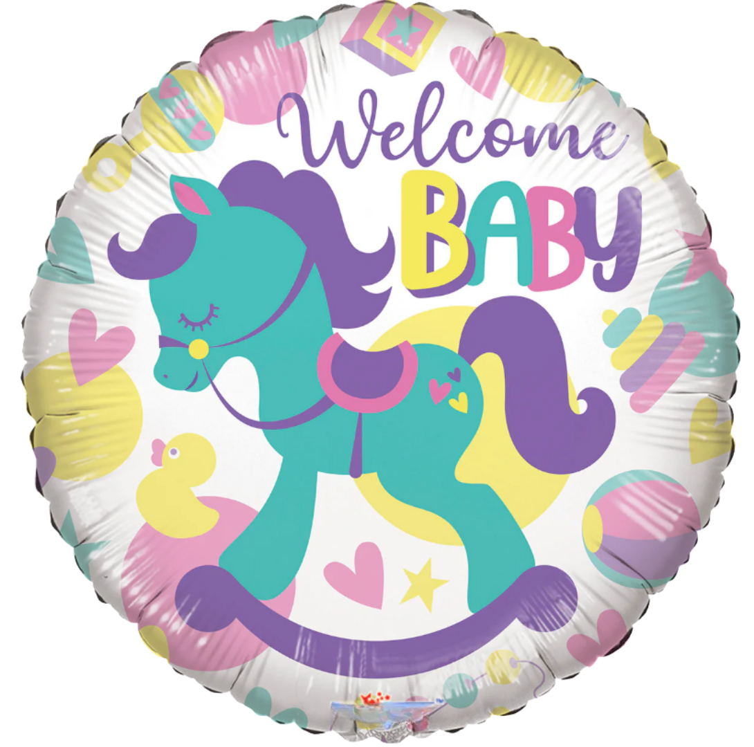 BABY SHOWER WELCOME BABY 18' BALLOON BS73