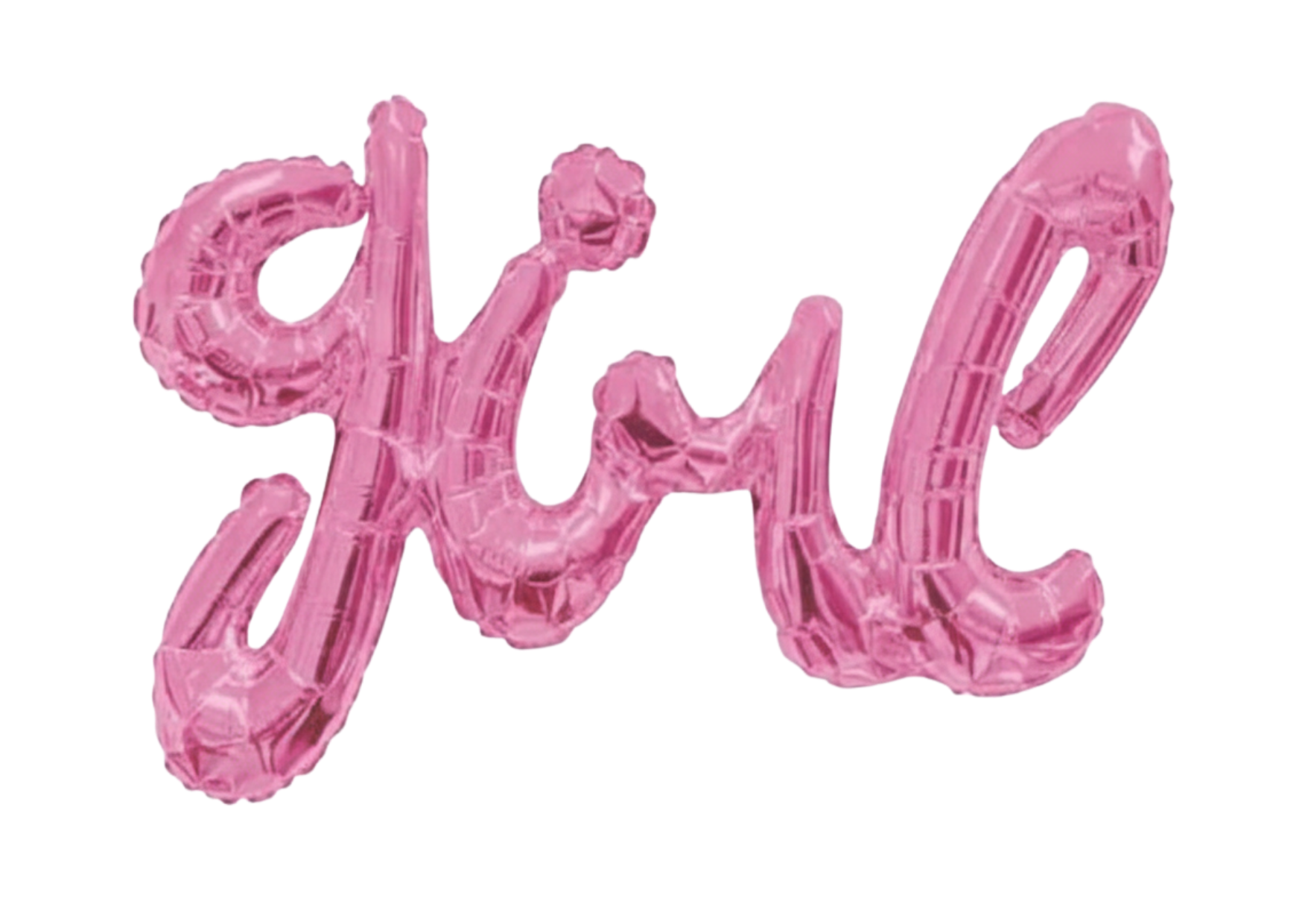 Baby shower pink foil girl balloon 36’ BS35