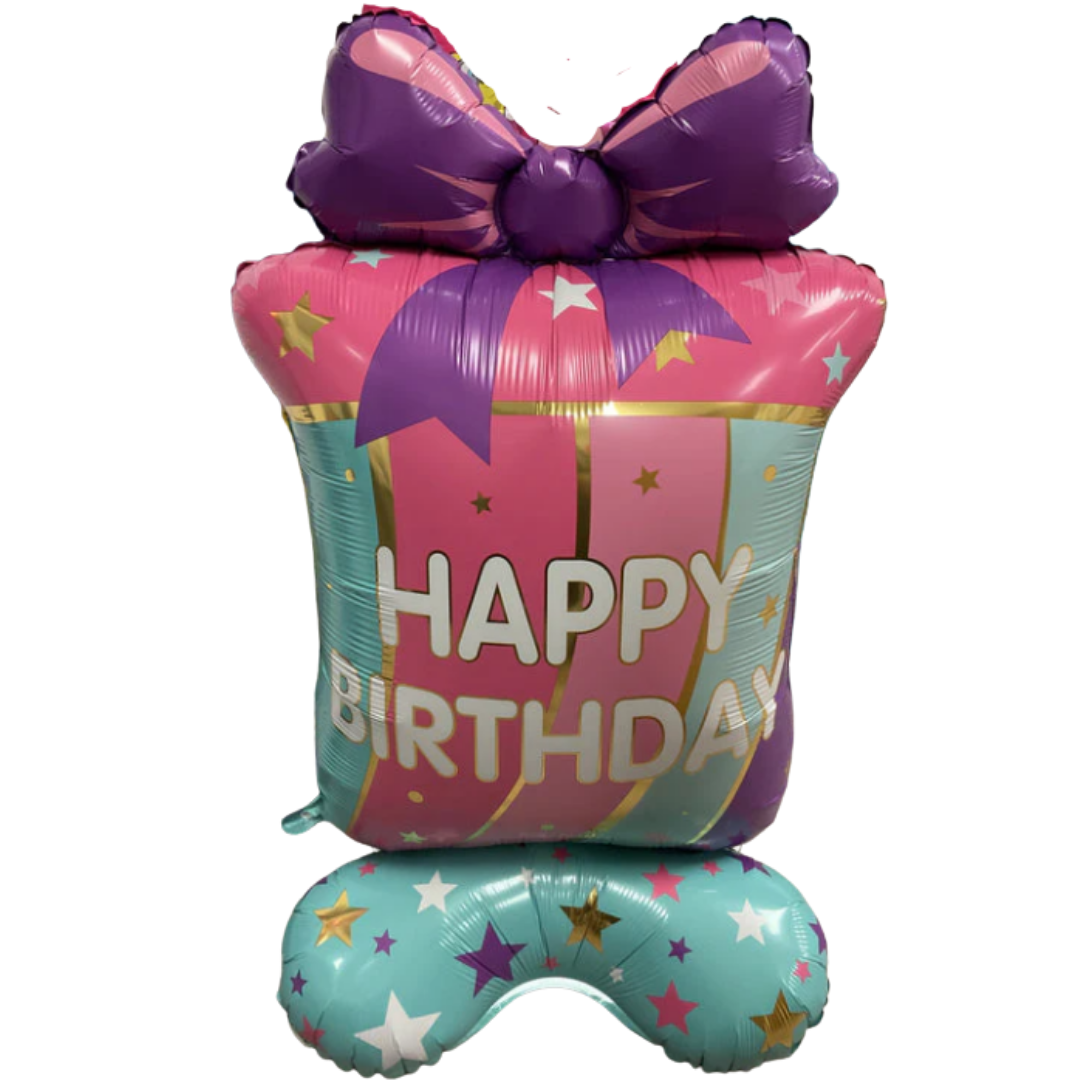 Happy birthday 58”AIR-WALKER balloon HB117