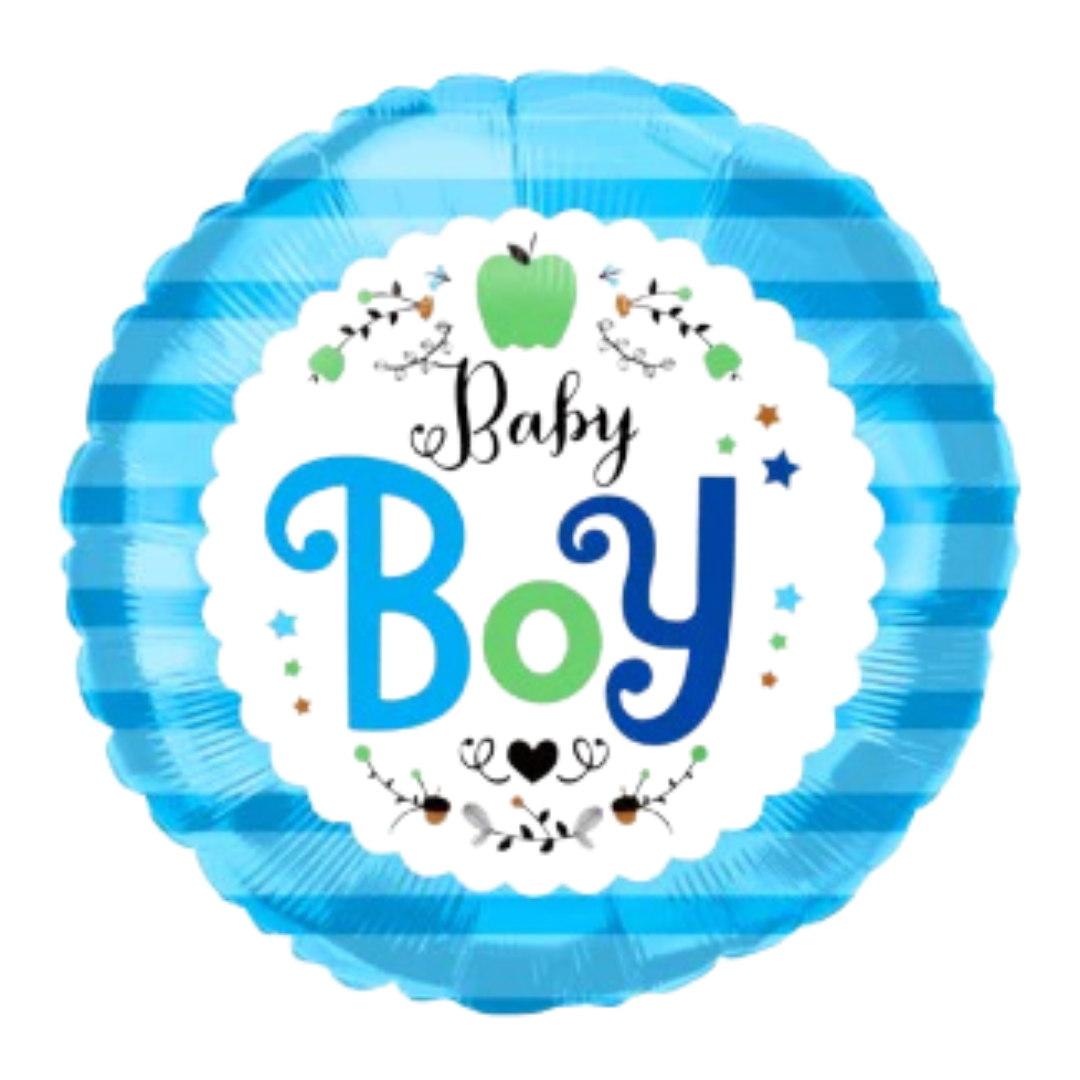 Baby boy balloon 18” BS10