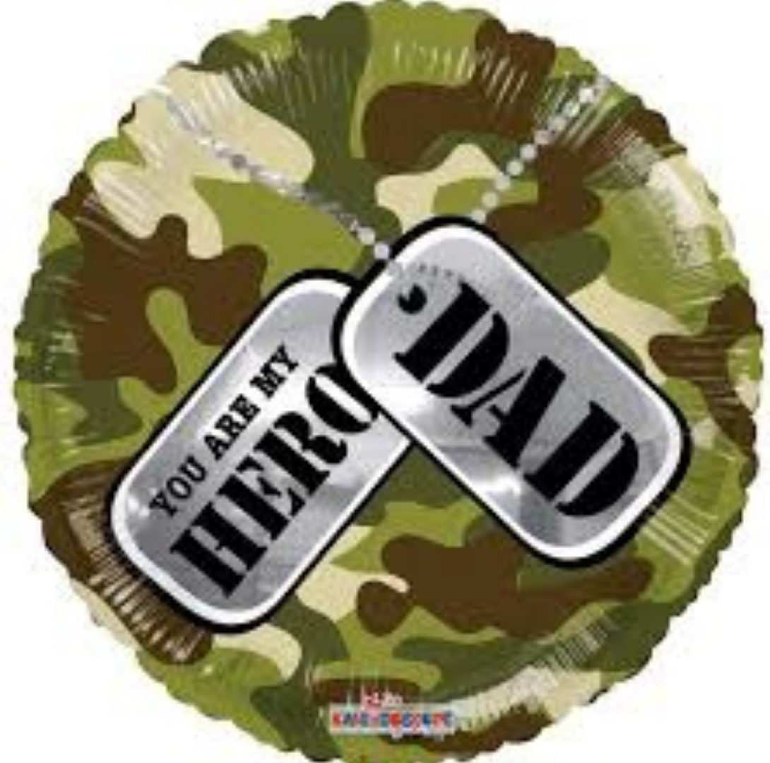 YOURE MY HERO DAD 18" F4