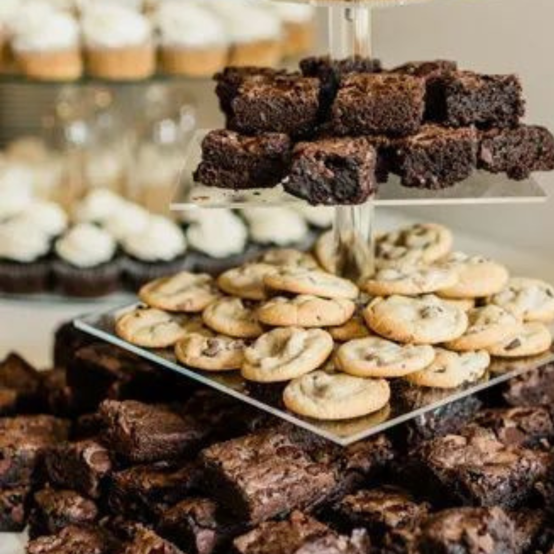Cookie and Brownie Tower