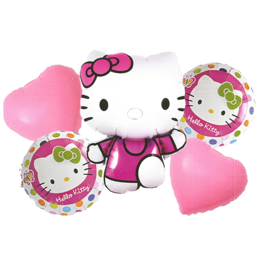 5pc Hello Kitty Balloon