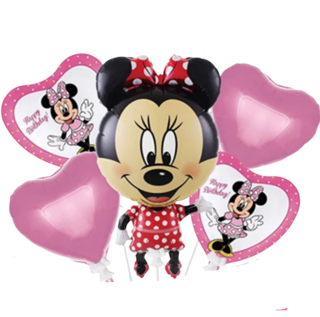 5pc Minnie Mouse Balloon
