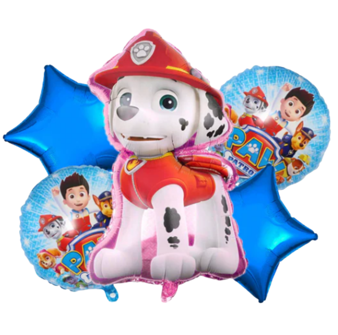 5pc Paw Patrol Balloon - Blue