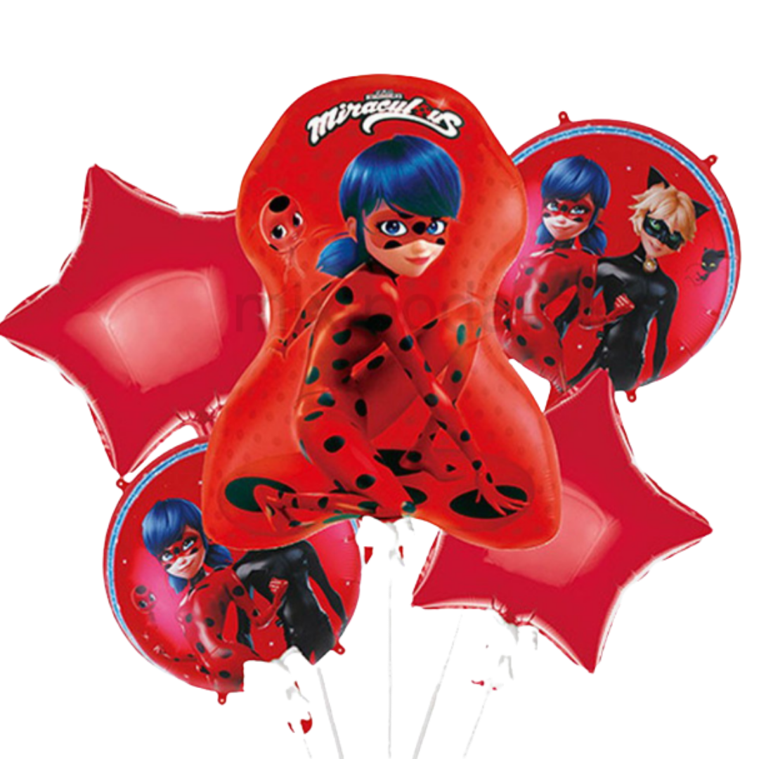 5pcs Miraculous Balloon