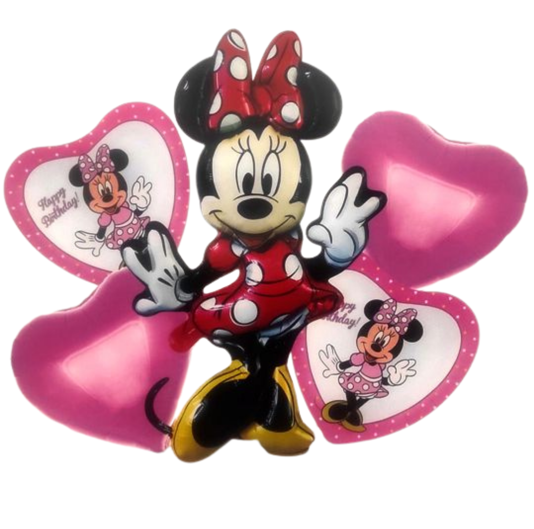 5pcs Minnie Mouse Balloon