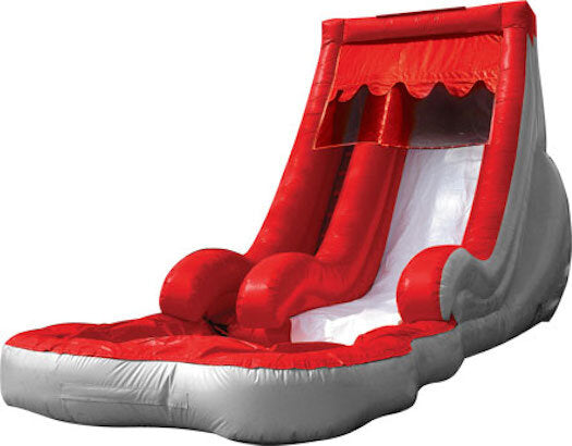 16' Volcano Slide w/Ball Pit (bounce house)