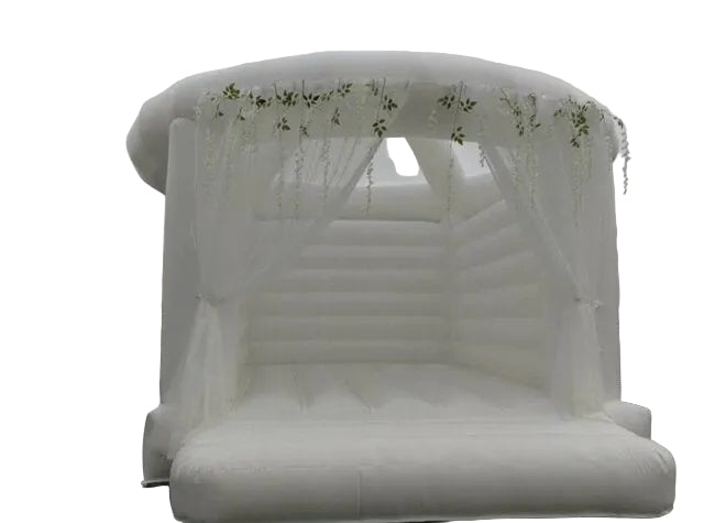 White Wedding Bounce House