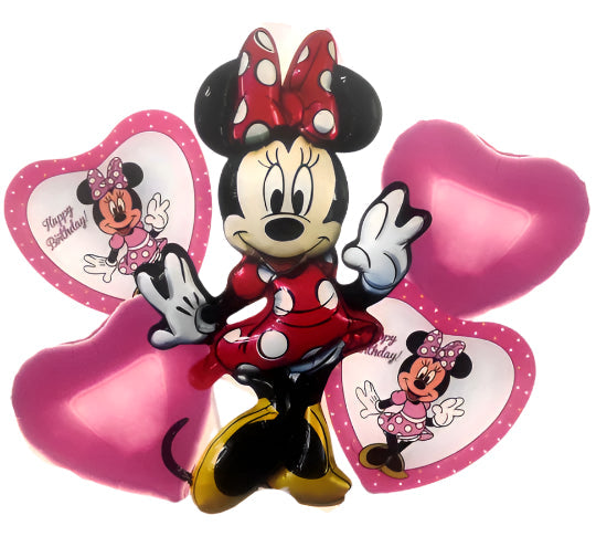 5pcs Minnie Mouse Balloon Set -KB#16