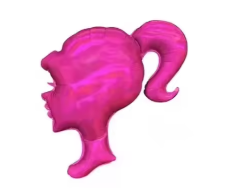 Barbie Girl Pink Aluminum Film 30" Balloon -#91