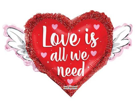 Love Is All We Need 28″ Balloon -L48