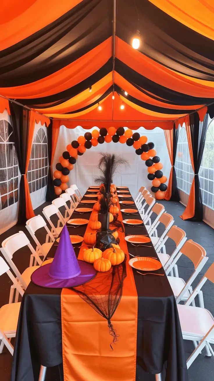 Holloween Party Set-up