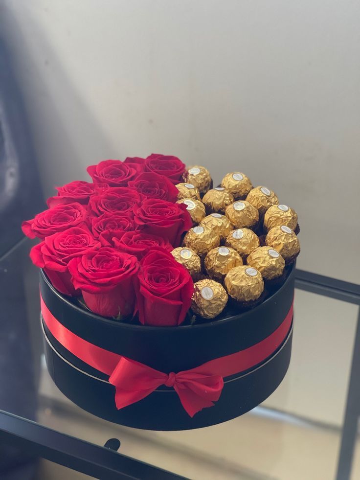 Flowers & Chocolates in One Package
