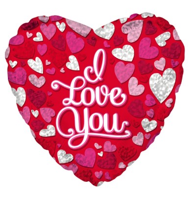 I LOVE YOU HEART 18'' BALLOON -L5