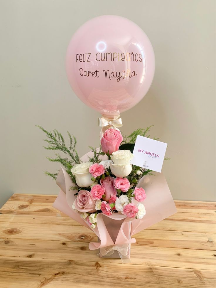 Flowers and Balloons
