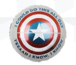 18" Captain America-BL015