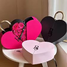 Lock Luxury Heart Handle Box