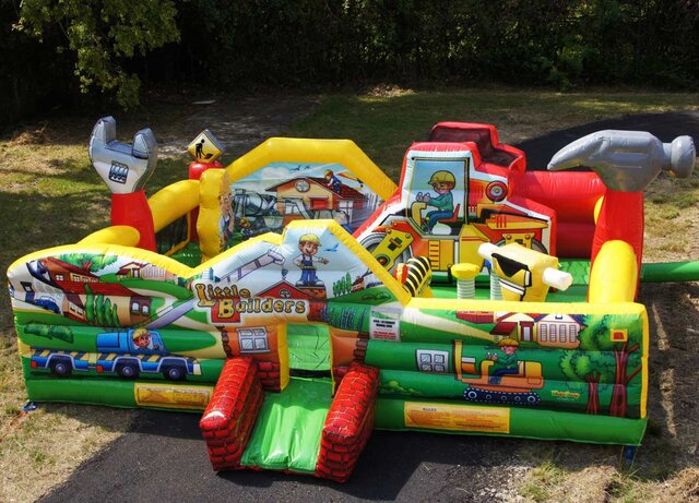 Little Builders Inflatable Playground