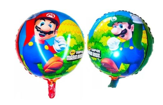 18" Super Mario Round