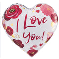 I love you Roses and Hearts 18" Balloon -L12