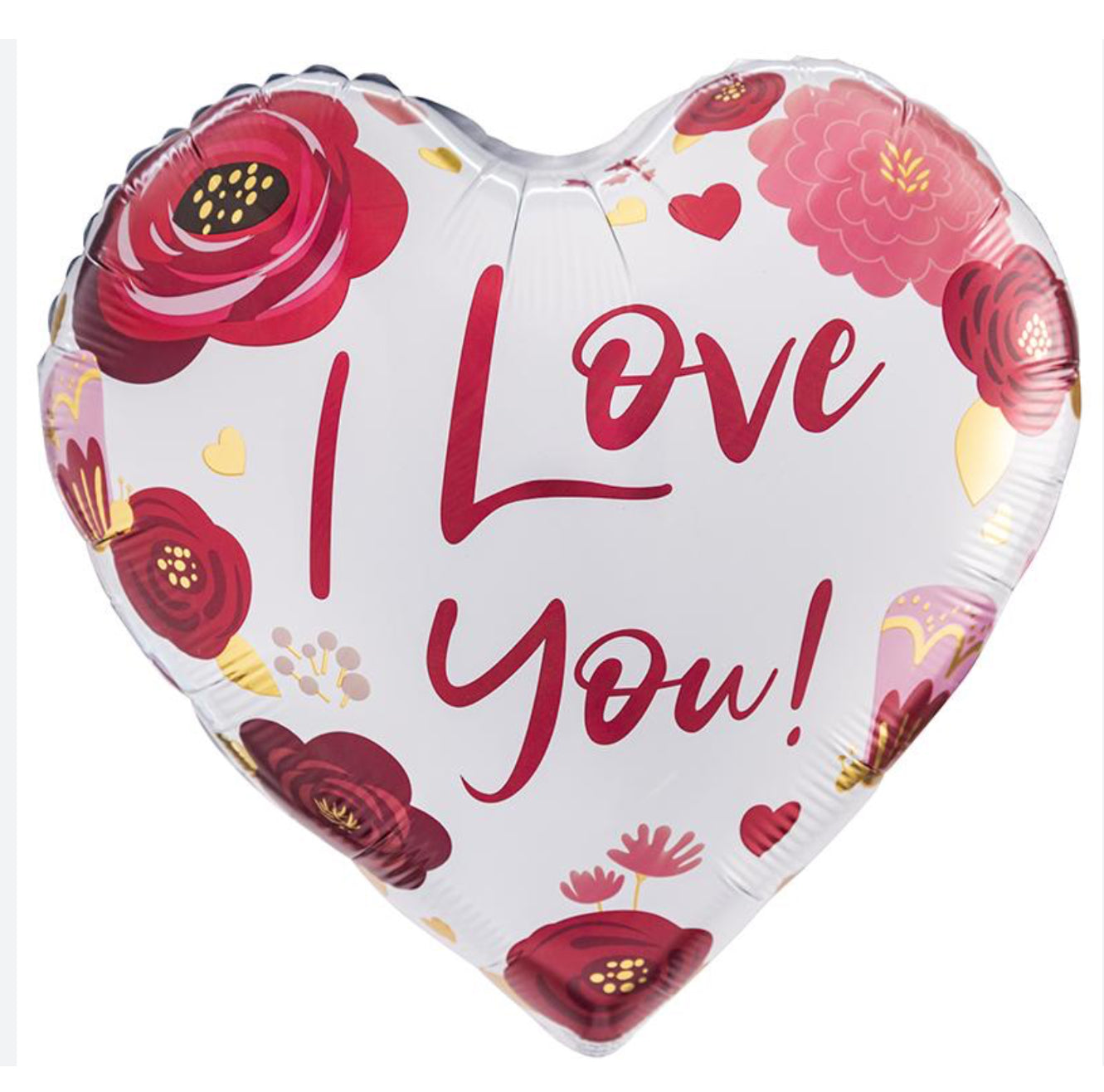 I love you Roses and Hearts 18" Balloon -L12