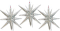 26” Silver 3pc Starburst