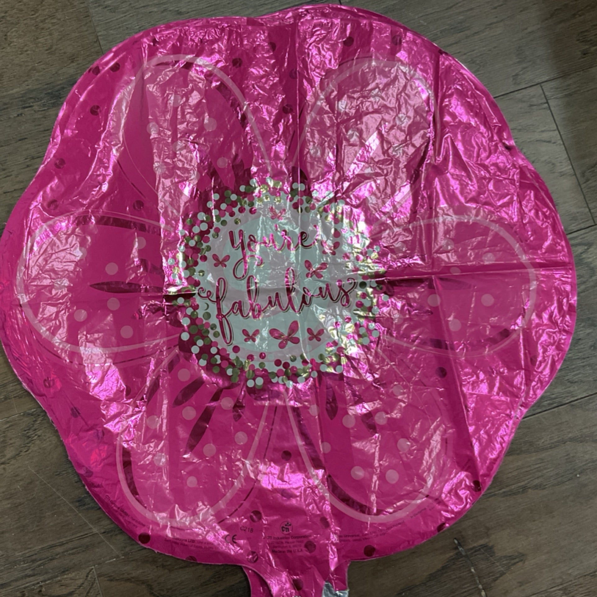 Your fabulous 18”balloon F1