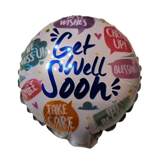 GET WELL SOON 18" BALLOON -GW23