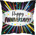 HAPPY ANNIVERSARY! 18" BALLOON -#E9