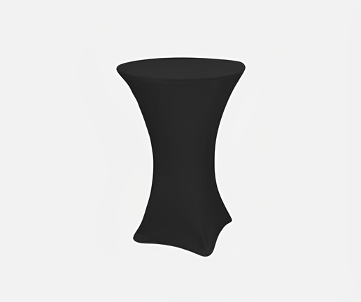 Black Hi Boy Table Cover