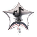 TikTok Logo Silver 18" Balloon -BL-091