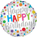 Happy Happy Birthday 18" Balloon - B61