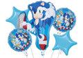 5pcs Sonic Party Balloon Set -KB#31