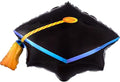 GRAD CAP BLACK 18" BALLOON -G28