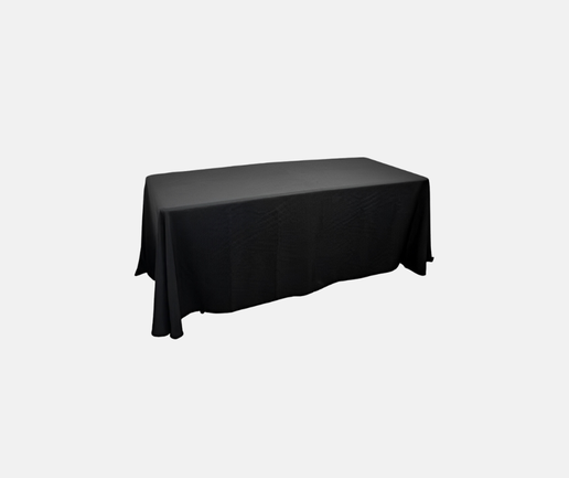 Black 6ft Table Cover