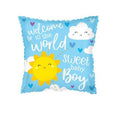 Welcome to the World Sweet Baby Boy" Foil Balloon – 18