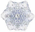 Prism Pattern Snowflake 18" Balloon -O29