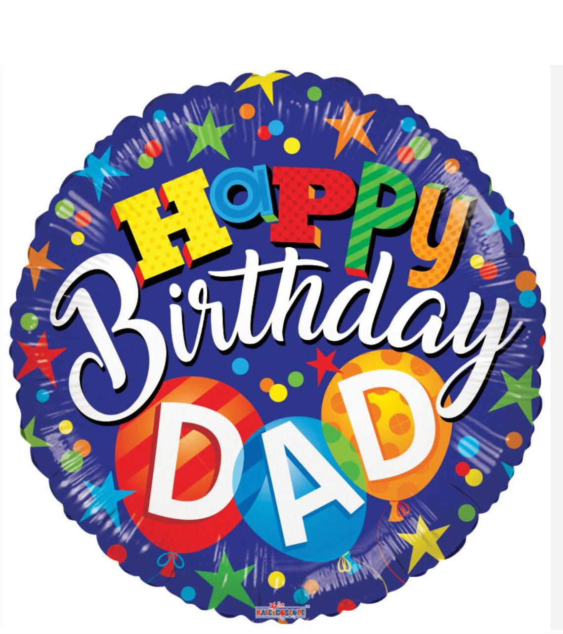 HAPPY BIRTHDAY DAD! 18" BALLOON -HB93